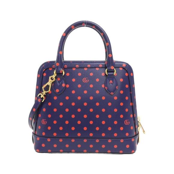 GUCCI Blue Horsebit Bag - Picture 2 of 7